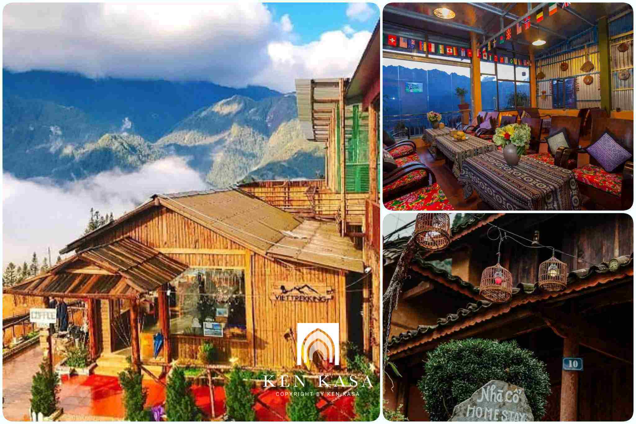 Mẫu thiết kế homestay giá rẻ phong cách dân tộc 
